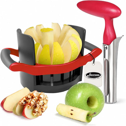 Newness 5.12-In Extra Large Apple Slicer, 12-Blade Cutter