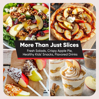 Newness 5.12-In Extra Large Apple Slicer, 12-Blade Cutter