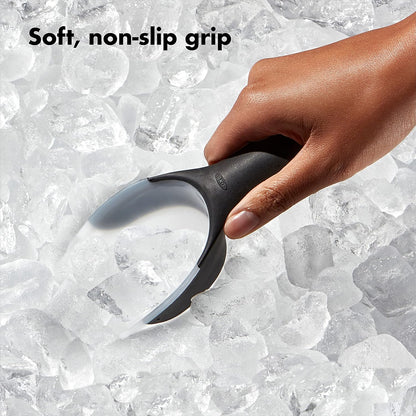 Good Grips Flexible Scoop, 1 Cup, Ice Scoop for Freezer, Kitchen Food Scooper for Flour, Pet Food and More