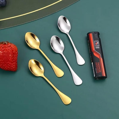 Demitasse Espresso Spoons, 4.7 Inches Stainless Steel Coffee Spoons
