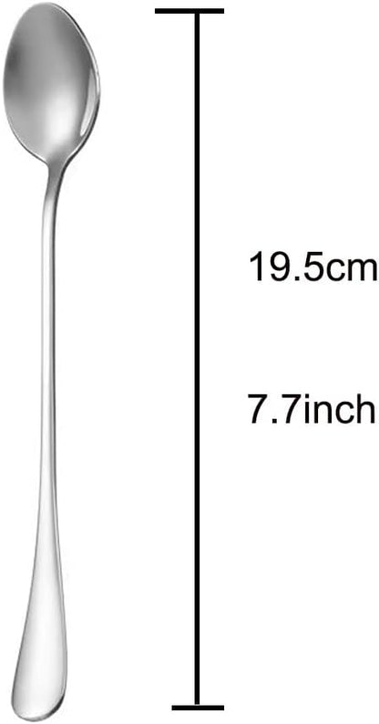 Demitasse Espresso Spoons, 4.7 Inches Stainless Steel Coffee Spoons