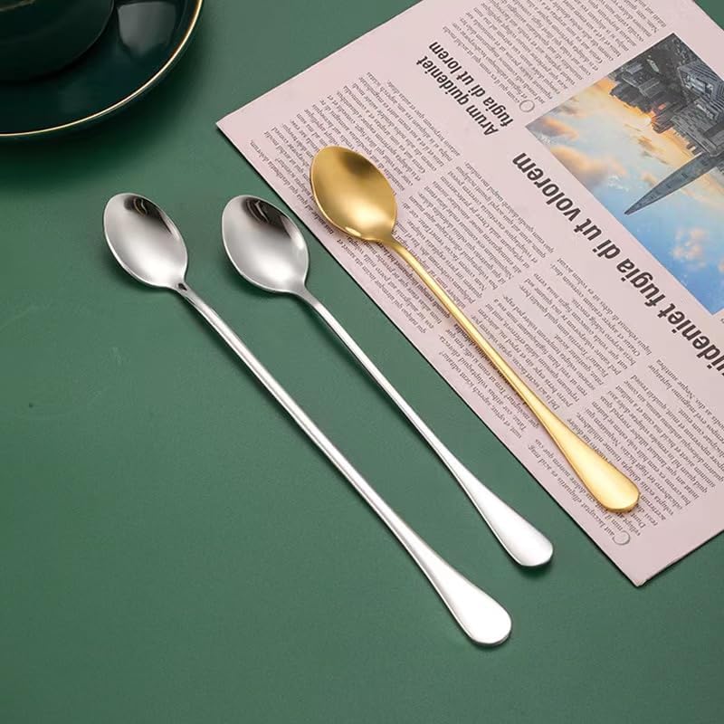 Demitasse Espresso Spoons, 4.7 Inches Stainless Steel Coffee Spoons