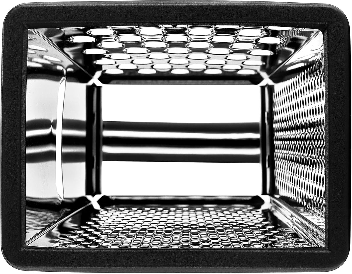 Stainless Steel Cheese Grater, Large Box Grater for Kitchen