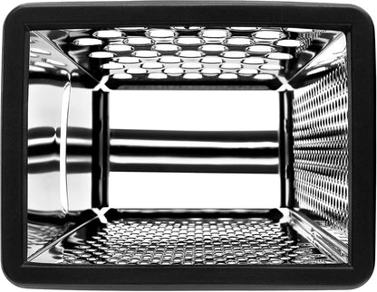Stainless Steel Cheese Grater, Large Box Grater for Kitchen