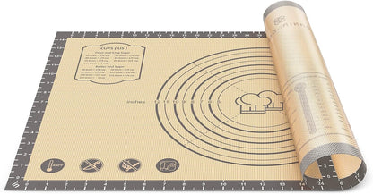 Mom Theme 26"x16" Extra Thick Silicone Baking Mat for Pastry