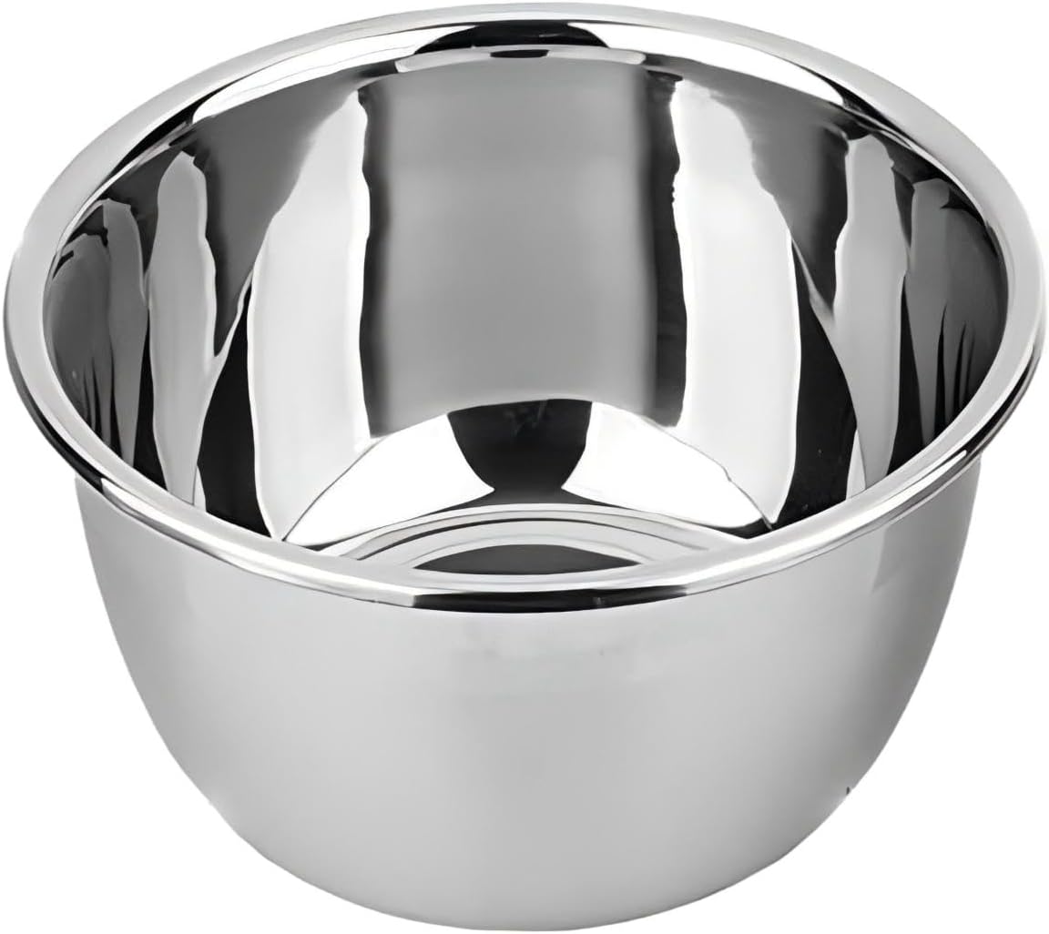 Stainless Steel Mixing Bowls, 8.5QT Salad Bowl, Metal Bowls With water filter basin, Stainless Steel Basin, Heavy Duty Deeper Edge Mirror Finish Dishwasher Safe Bowl (XXL)…