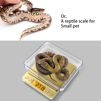 Small Gram Scale 3000g, Digital Kitchen Food Scale, Gram and Ounce