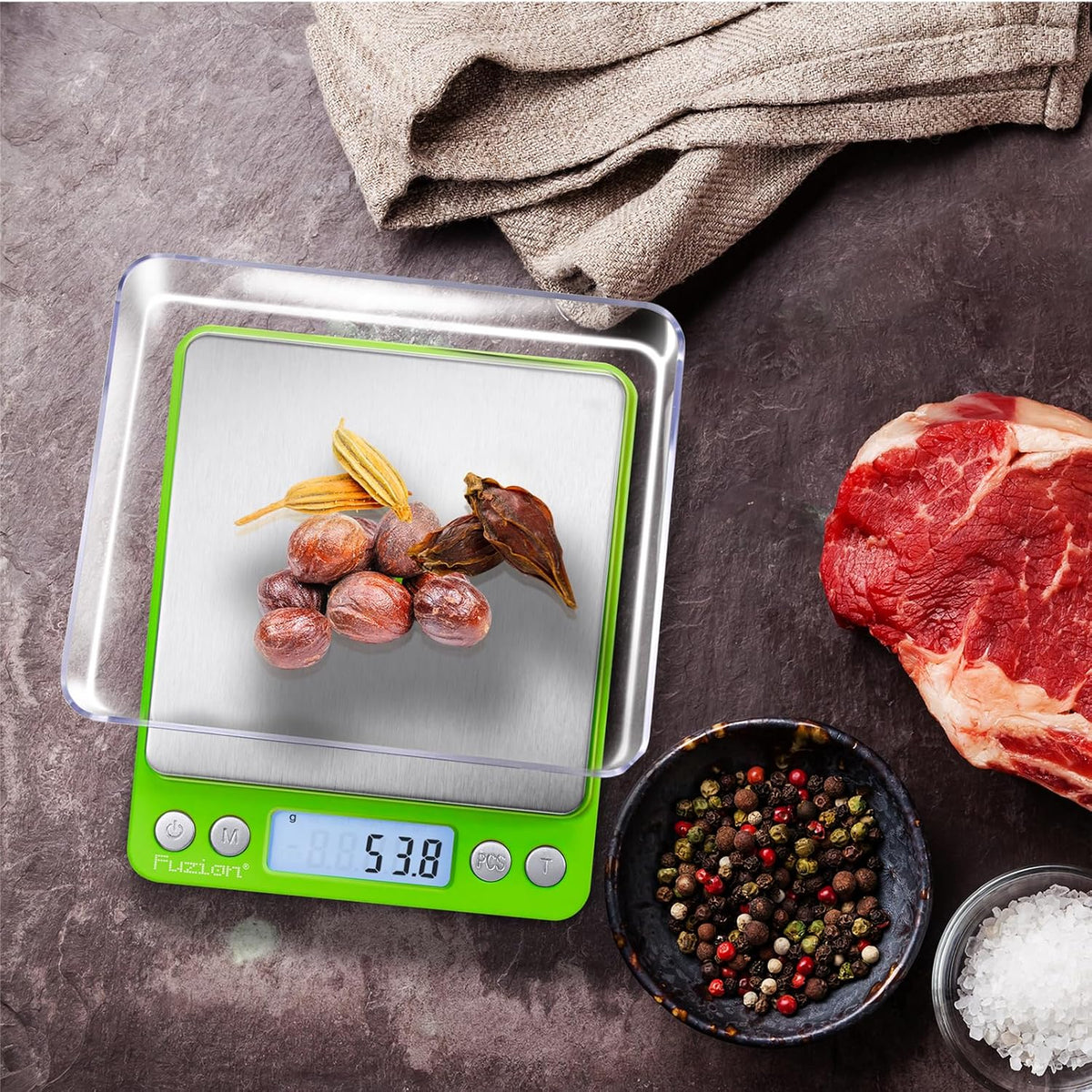 Small Gram Scale 3000g, Digital Kitchen Food Scale, Gram and Ounce