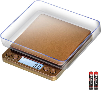 Small Gram Scale 3000g, Digital Kitchen Food Scale, Gram and Ounce