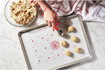 Baking Company 2-Tablespoon Cookie Scoop Dough Portions for Large Drop Cookies, Biscuits, Pancakes, and Whoopie Pies