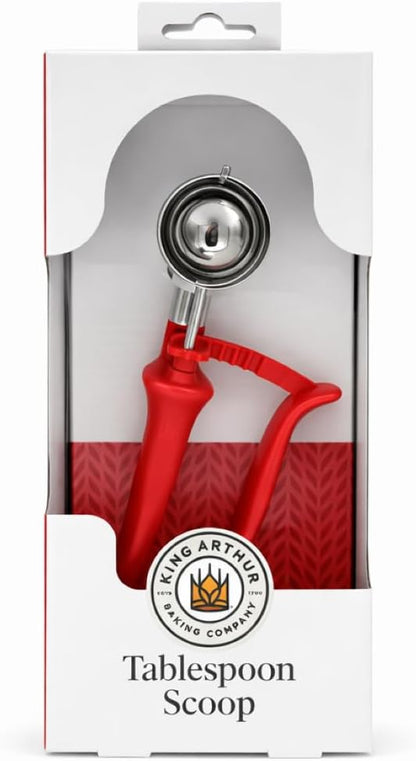 Baking Company 2-Tablespoon Cookie Scoop Dough Portions for Large Drop Cookies, Biscuits, Pancakes, and Whoopie Pies