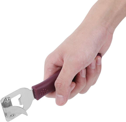 Manual Side Cut Can Opener Set - Stainless Steel Bottle and Tin Opener for Home, Camping, Restaurant - Japanese Old Fashioned
