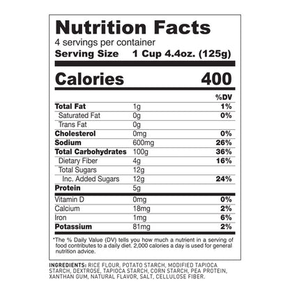 Gluten Free Bread Flour Blend – For Breads, Yeasted Pastries, Pizza, Focaccia – [Kosher] [Gluten Free] [Vegan] [Soy Free] [Nut Free] [Dairy Free] – 1.1 Pound