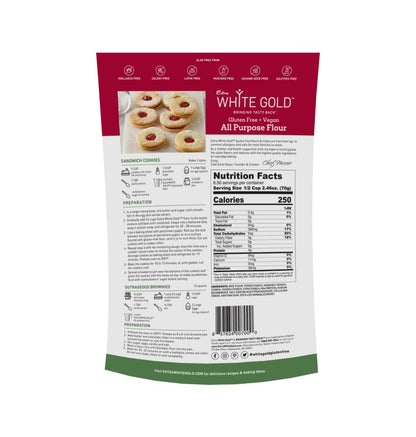 Gluten Free Bread Flour Blend – For Breads, Yeasted Pastries, Pizza, Focaccia – [Kosher] [Gluten Free] [Vegan] [Soy Free] [Nut Free] [Dairy Free] – 1.1 Pound