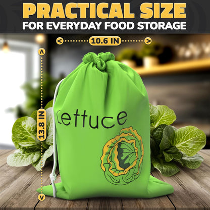 Reusable Banana Bag, 13.8 x 11 In, Nylon Body with Aluminum Lining