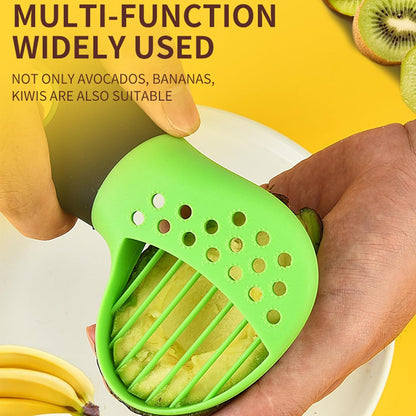 2 PCS Avocado Slicer Professional Avocado Peeler Avocado Cutter Multifunctional 3 In 1 Avocado Slicer Tool Avocado Cutter and Scooper for Guacamole Fruit and Vegetable