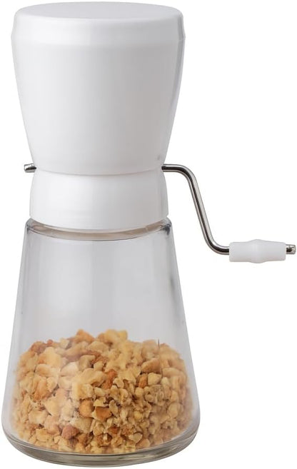 Kitchen Old Fashioned Onion Chopper, Glass, 18/8 Stainless Steel Plane-Edge Blades For Onions, Eggs, Product, Nuts