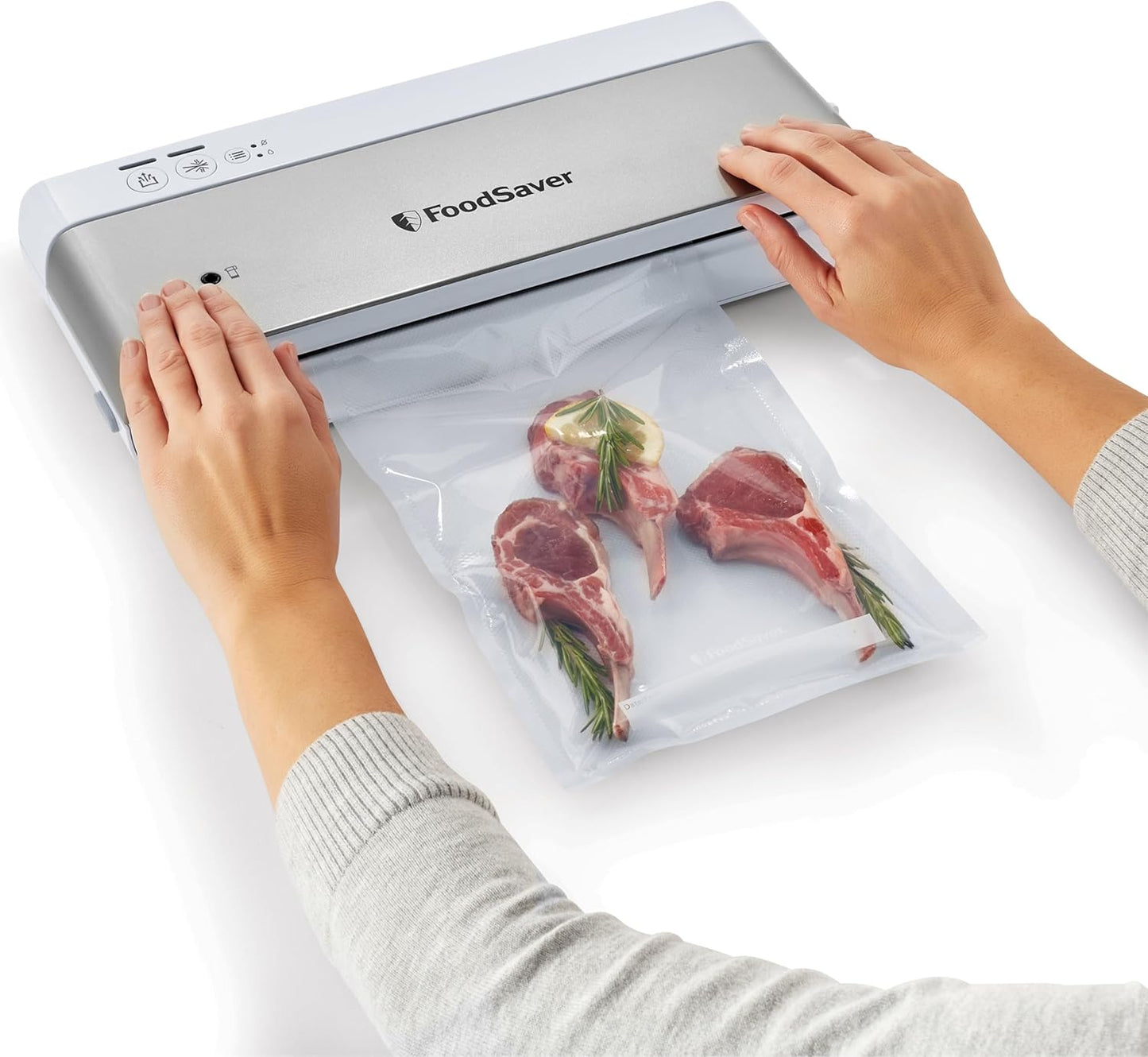 Custom Length Vacuum Sealer Bags Multipack, 5 Count Rolls for Airtight Food Storage and Sous Vide - Compatible with , 8 (2 Pack) and 11 (3 Pack)