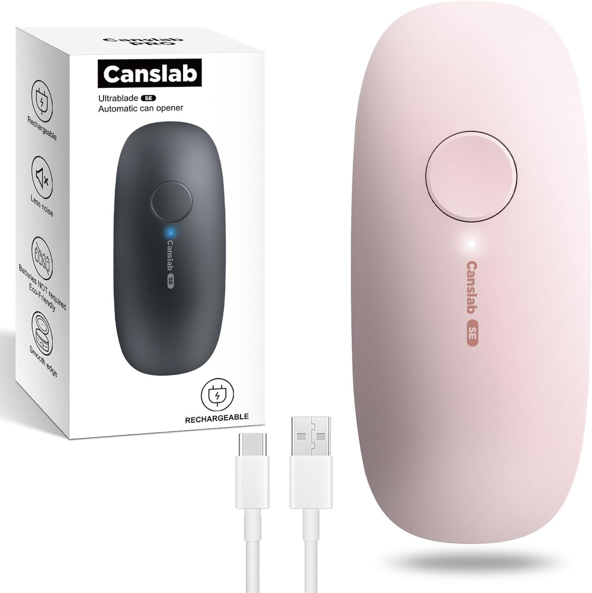 Ultrablade SE Electric Can Opener, USB-C Rechargeable, Smooth Edge