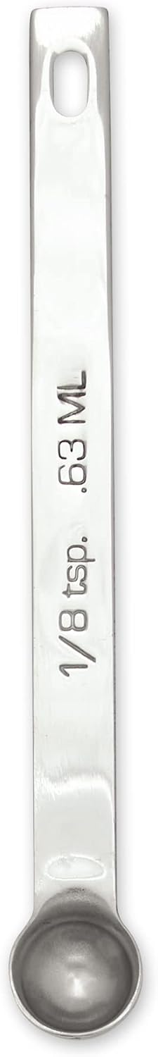 Endurance Kitchen Collection Open Stock Measuring Spoon, Stainless Steel, Dishwasher Safe, 0.5-Teaspoon