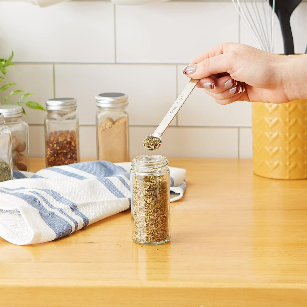 Endurance Kitchen Collection Open Stock Measuring Spoon, Stainless Steel, Dishwasher Safe, 0.5-Teaspoon