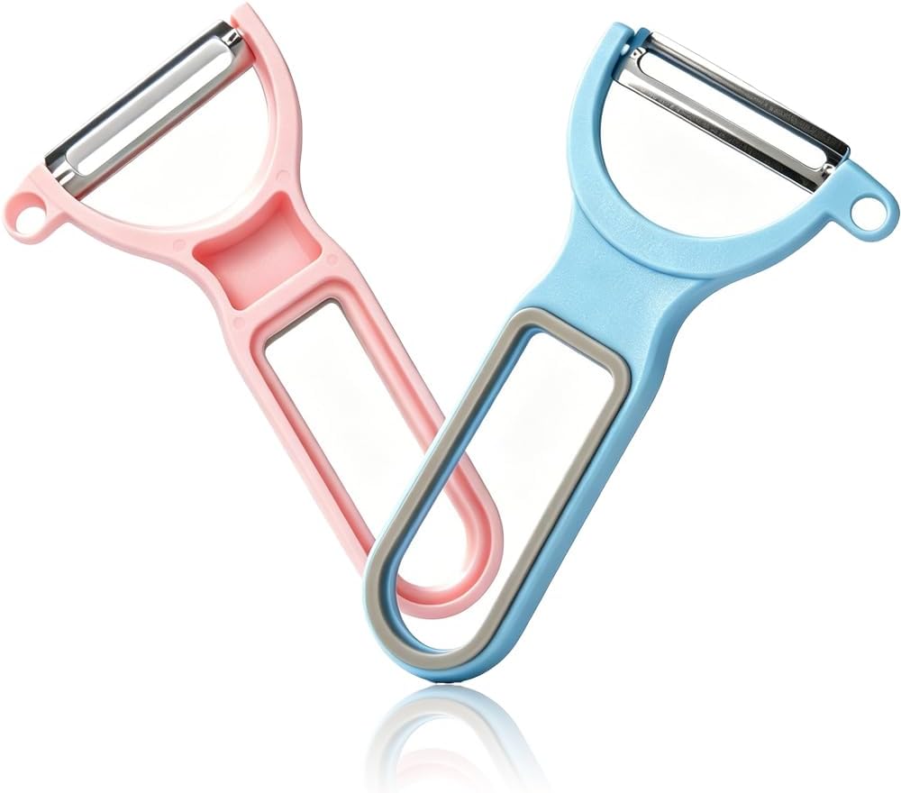 Ultra Sharp Peeler, Vegetable Peeler, Fruit Peeling Blade, Pink