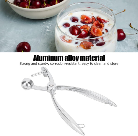 Aluminum Alloy Cherry Seed Remover Pitter Olive Corer Tool for Fruit Kitchen Gadget