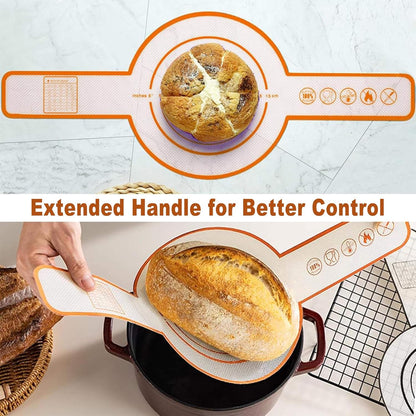 9" Sourdough Starter Kit with Round Banneton Bread Proofing Basket | with Liner, 24 oz Starter Jar, Bread Lame, Dough Whisk & Sourdough Baking Supplies