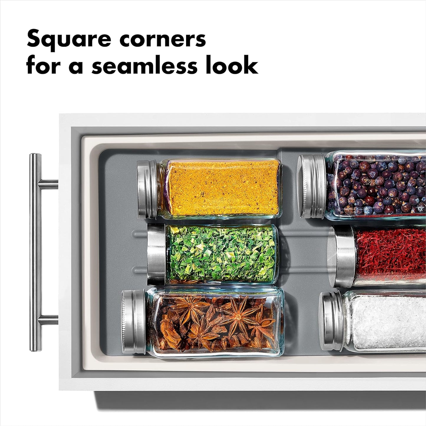 Good Grips Kitchen Drawer, Expandable Utensil Organizer, White