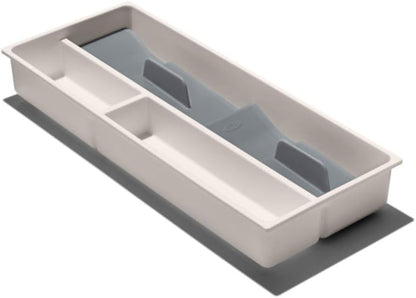 Good Grips Kitchen Drawer, Expandable Utensil Organizer, White