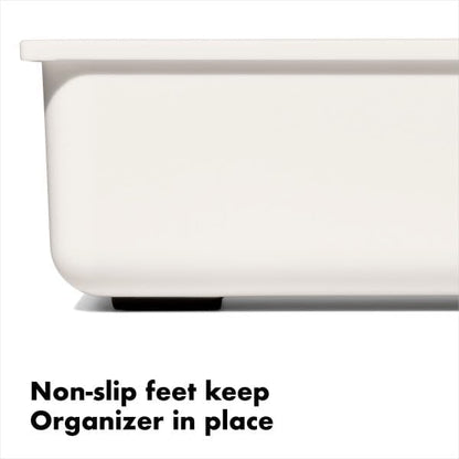 Good Grips Kitchen Drawer, Expandable Utensil Organizer, White