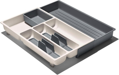 Good Grips Kitchen Drawer, Expandable Utensil Organizer, White