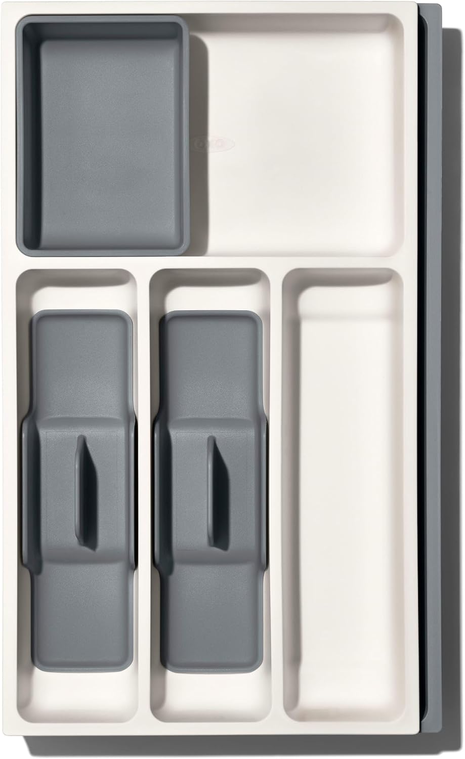 Good Grips Kitchen Drawer, Expandable Utensil Organizer, White