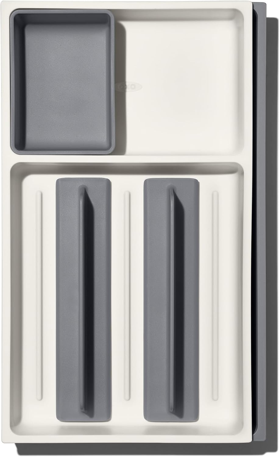 Good Grips Kitchen Drawer, Expandable Utensil Organizer, White