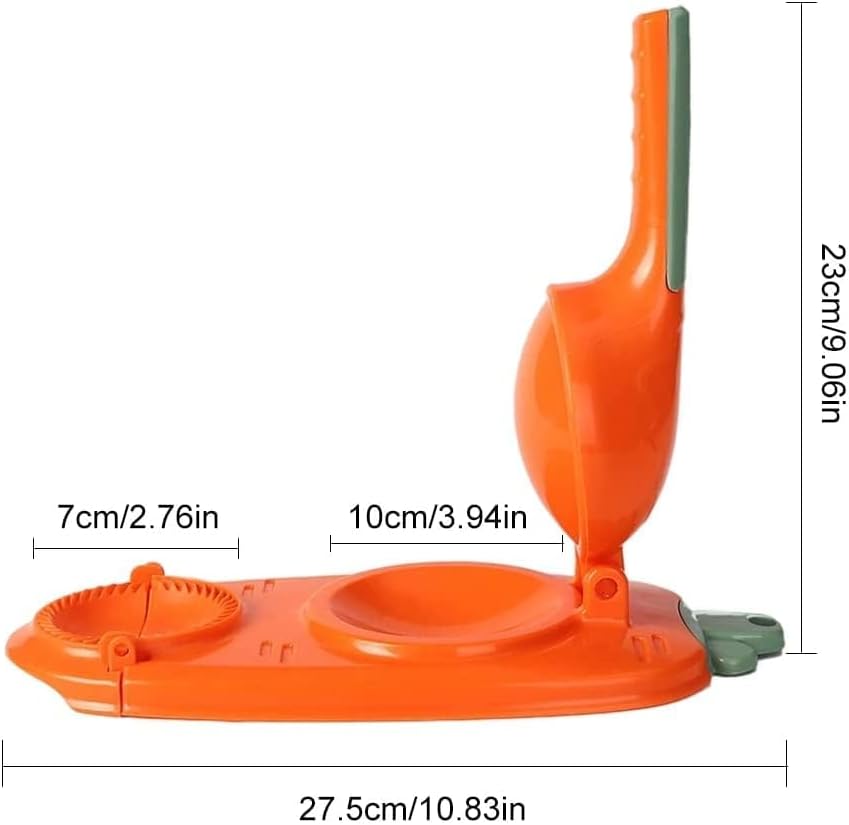 2 In 1 Dumpling Maker Press Empanada, Ravioli, Pierogi, Hand Pie Mold | Manual Pastry Dumpling Wrapper Mold Chinese Food Maker