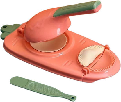 2 In 1 Dumpling Maker Press Empanada, Ravioli, Pierogi, Hand Pie Mold | Manual Pastry Dumpling Wrapper Mold Chinese Food Maker