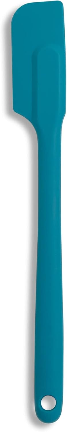 Silicone Basting Brush, Non-Stick, Heat Safe, Shed-Proof Bristles, Turquoise, 1.75-Inches, For Butter, Egg Wash, Glaze, And Baking Prep