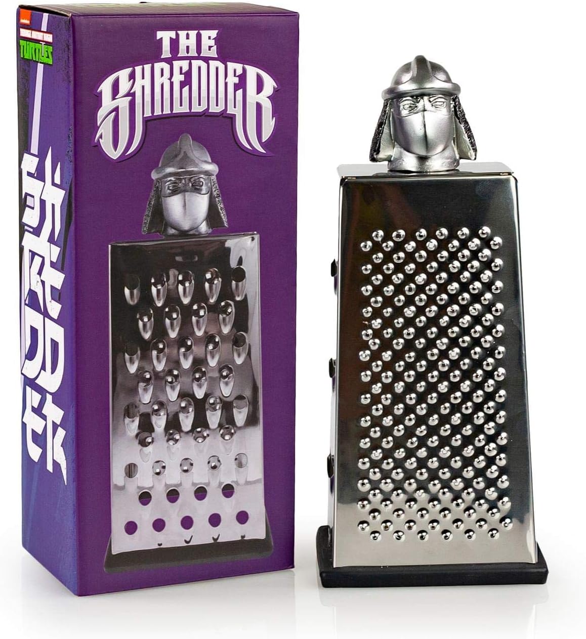 Teenage Mutant Ninja Turtles Shredder Cheese Grater | Handheld Stainless Steel Kitchen Cheese Slicer | Officially Licensed