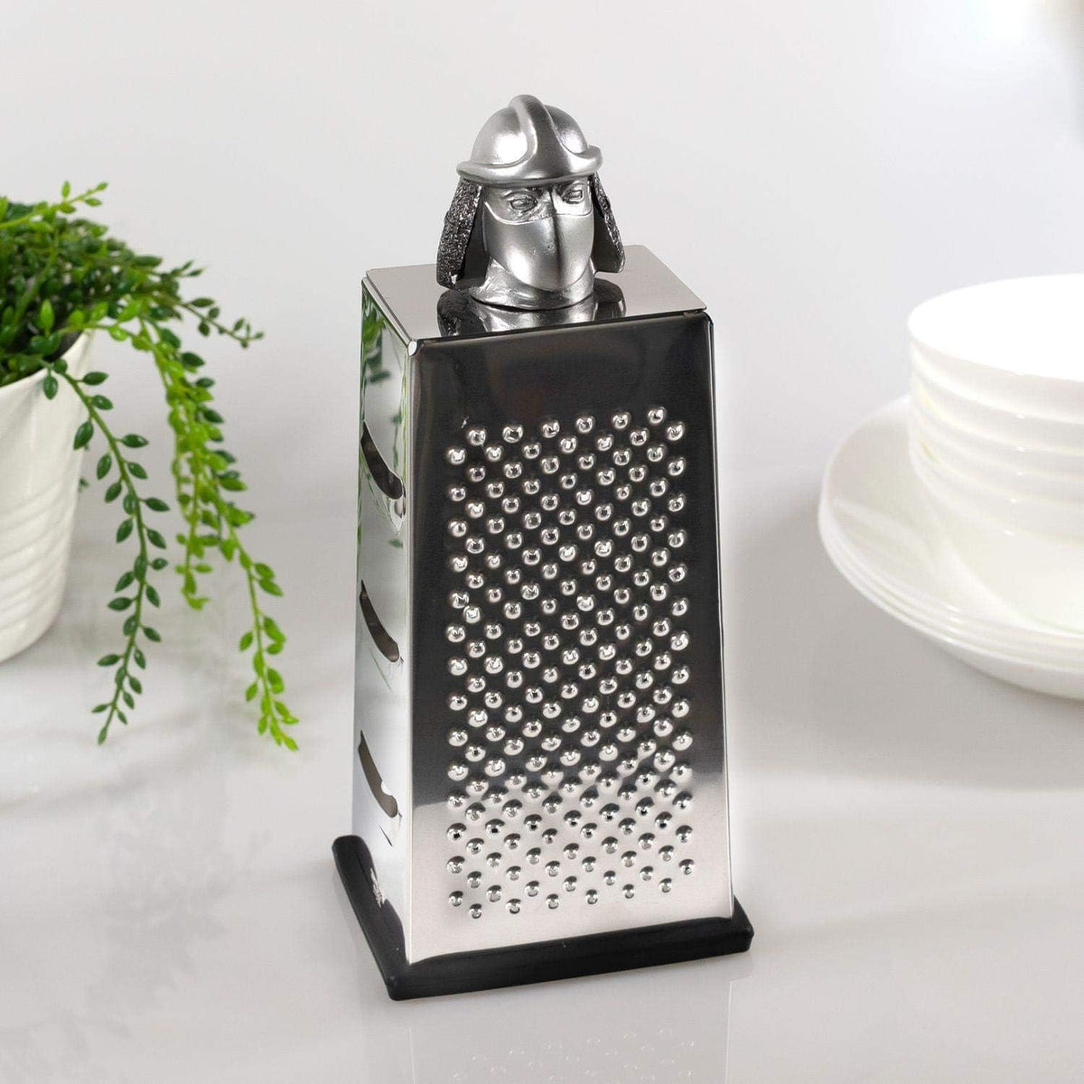 Teenage Mutant Ninja Turtles Shredder Cheese Grater | Handheld Stainless Steel Kitchen Cheese Slicer | Officially Licensed