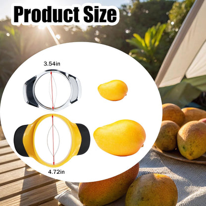 2 Pack Mango Slicer Stainless Steel Fruit Tool