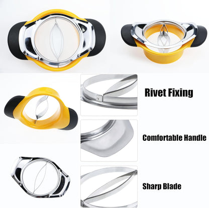 2 Pack Mango Slicer Stainless Steel Fruit Tool