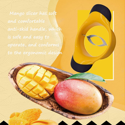 2 Pack Mango Slicer Stainless Steel Fruit Tool