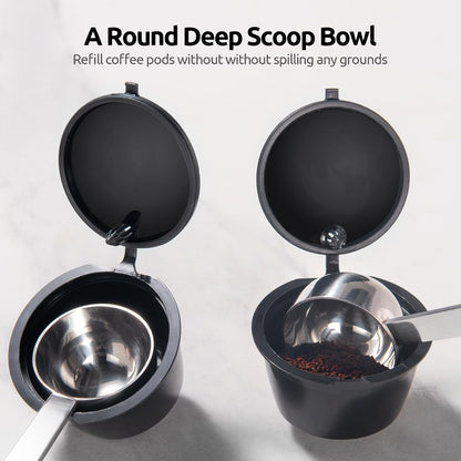 Coffee Scoop 1 Tablespoon, 4.3in Long Handle Tbsp Measuring Spoon