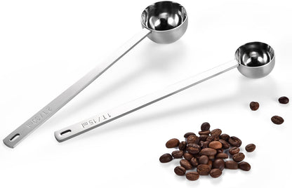 Coffee Scoop 1 Tablespoon, 4.3in Long Handle Tbsp Measuring Spoon