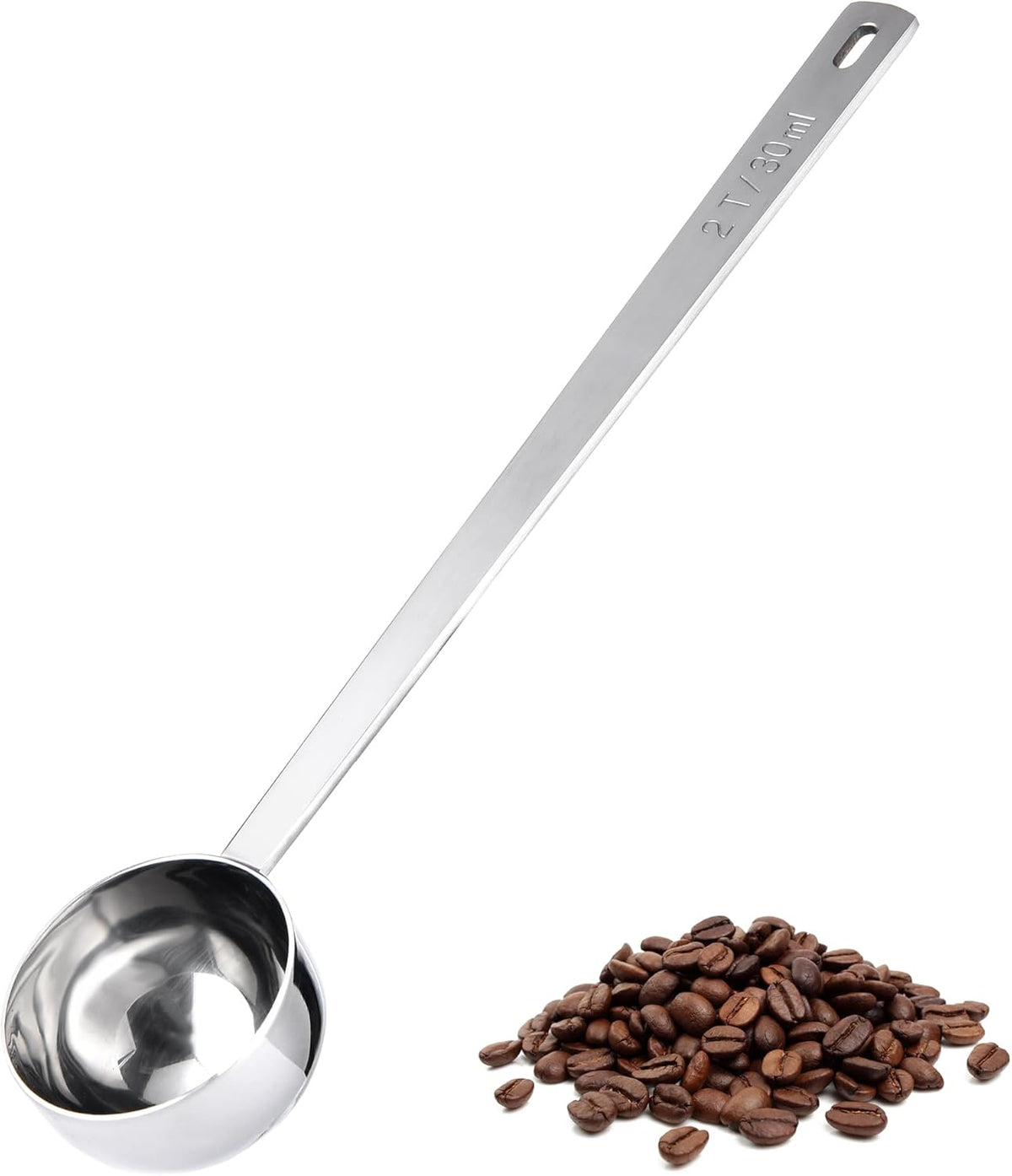 Coffee Scoop 1 Tablespoon, 4.3in Long Handle Tbsp Measuring Spoon