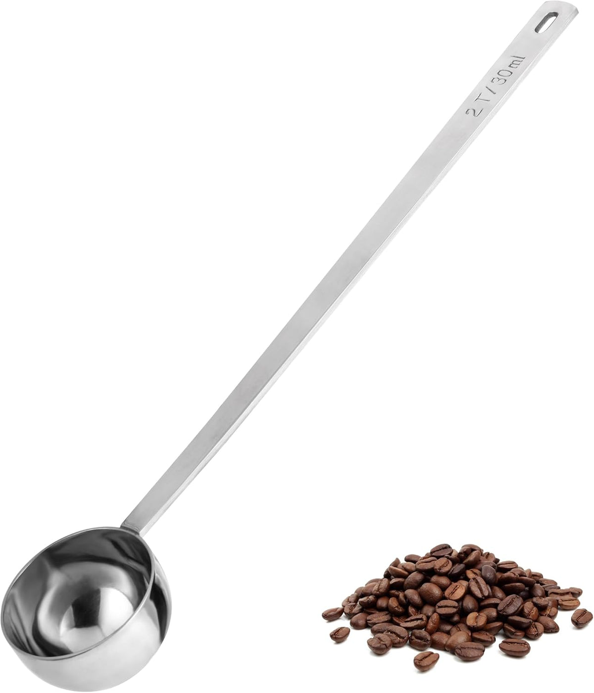 Coffee Scoop 1 Tablespoon, 4.3in Long Handle Tbsp Measuring Spoon