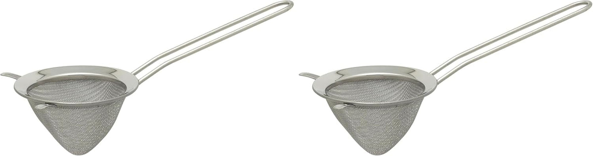 Kitchen Fine Mesh Tea Strainer With Helper Handle, 18/8 Stainless Steel, 2.75-Inch, For Sifting, Straining, And Brewing Tea, Coffee, Or Cocktails