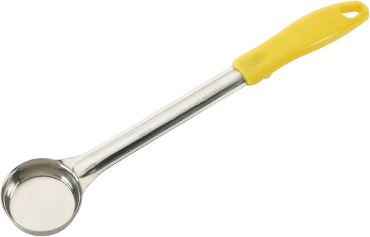 Solid Food Portioner, 1-Ounce, Medium, Stainless Steel, Yellow