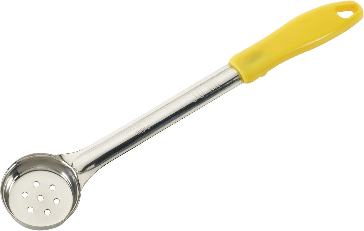 Solid Food Portioner, 1-Ounce, Medium, Stainless Steel, Yellow