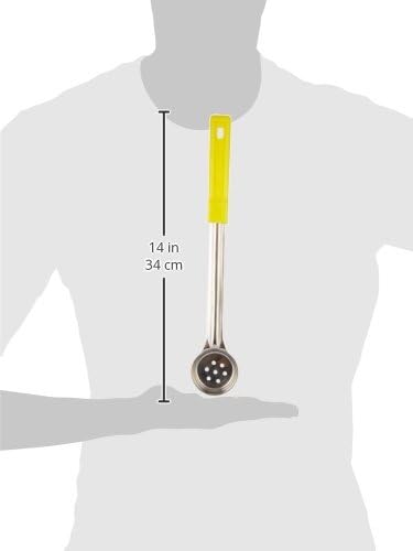 Solid Food Portioner, 1-Ounce, Medium, Stainless Steel, Yellow